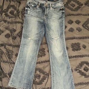 Judy Blue Light Wash Flare Jeans